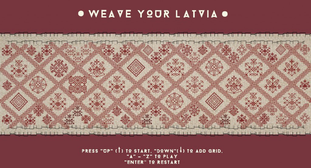 Weave your Latvia